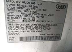 2021 Audi Q7 Premium Plus 55 Tfsi Quattro Tiptronic — 9