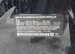 2021 BMW X3 SDRIVE30I — 9