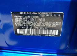 2016 Subaru WRX Premium — 9